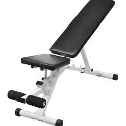 Treenipenkki levytanko- ja käsipainosarjalla, 60.5kg, 47.5x41x133cm