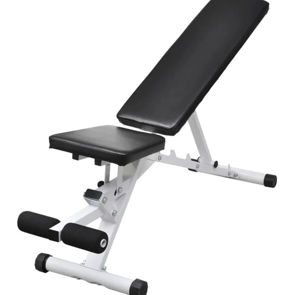 Treenipenkki levytanko- ja käsipainosarjalla, 60.5kg, 47.5x41x133cm