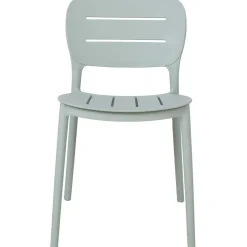 Tuoli Home4You MANGO 42,5x53,5xK79 cm, vihertävänharmaa muovi