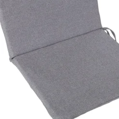 Tuolin pehmuste Home4You SIMPLE harmaa 42x90x3 cm