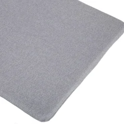 Tuolin pehmuste Home4You SIMPLE harmaa 55x195x3 cm