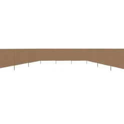 Tuulensuojakangas 9 paneelilla 1200x80 cm hiekan valkoinen