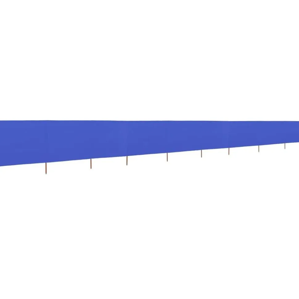 Tuulensuojakangas 9 paneelilla 1200x80 cm hiekan valkoinen