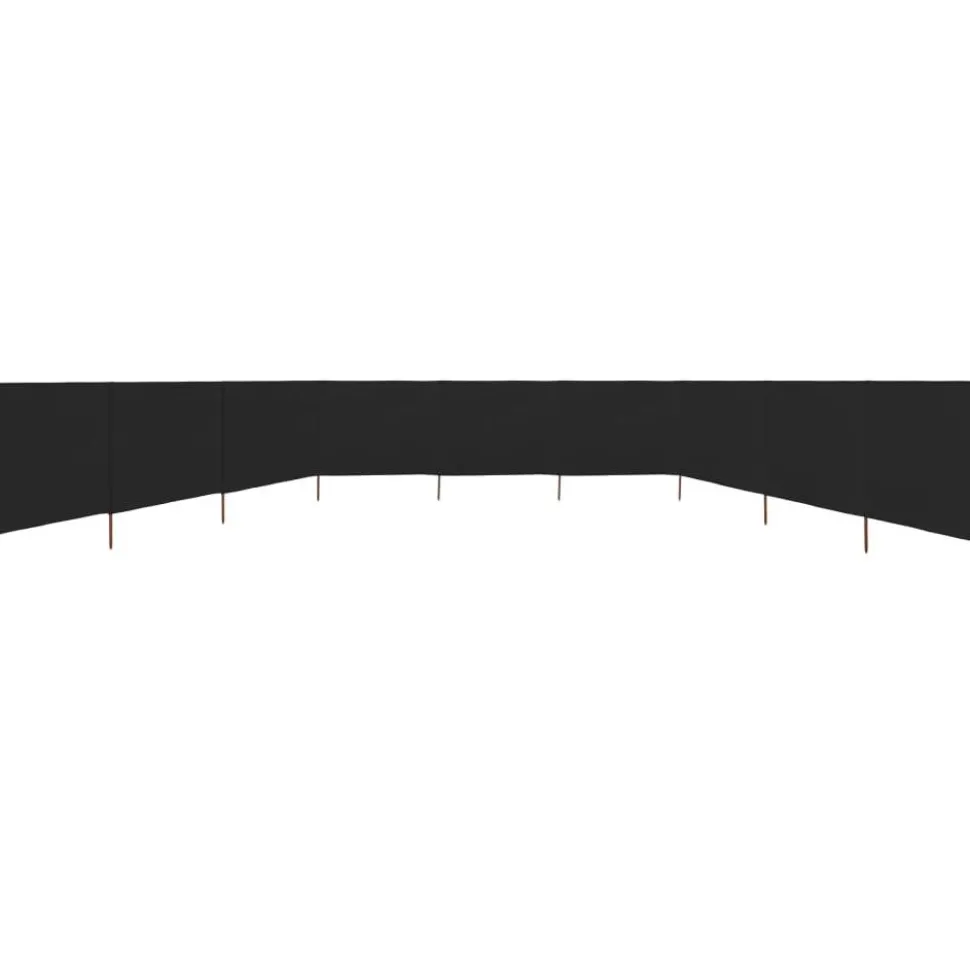 Tuulensuojakangas 9 paneelilla 1200x80 cm hiekan valkoinen