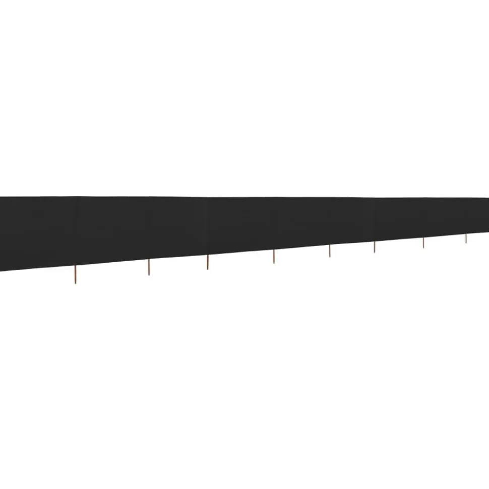 Tuulensuojakangas 9 paneelilla 1200x80 cm hiekan valkoinen