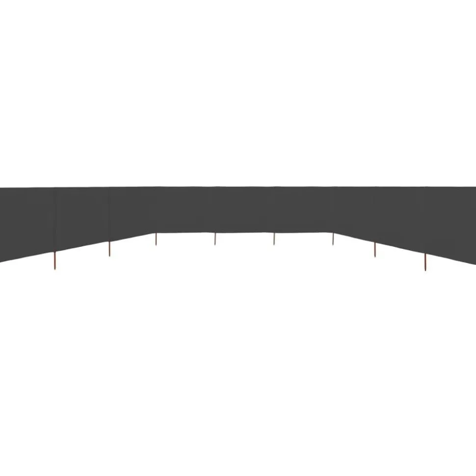 Tuulensuojakangas 9 paneelilla 1200x80 cm hiekan valkoinen