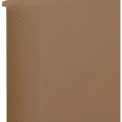 Tuulensuojakangas 9 paneelilla 1200x80 cm hiekan valkoinen