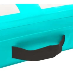 Täytettävä voimistelumatto pumpulla 300x100x20 cm PVC vihreä