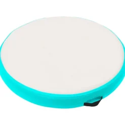 Täytettävä voimistelumatto pumpulla 100x100x10 cm PVC vihreä