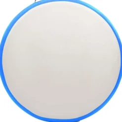 Täytettävä voimistelumatto pumpulla 100x100x20cm PVC sininen