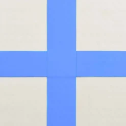 Täytettävä voimistelumatto pumpulla 60x100x10 cm PVC sininen
