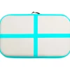 Täytettävä voimistelumatto pumpulla 60x100x10 cm PVC vihreä