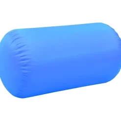 Täytettävä voimistelurulla pumpulla 120x90 cm PVC sininen
