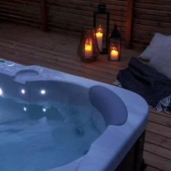 Ulkoporeallas Westerbergs Sandhamn, 6 hlöä, 42 suutinta, harmaa/valkoinen, extrapaksu termokansi