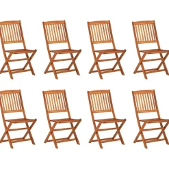 Ulkoruokailuryhmä, akaasiapuu, erilaisia sarjavaihtoehtoja