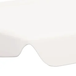 Vaihtokatos puutarhakeinuun valkoinen 192x147 cm 270 g/m²