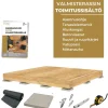 Valmisterassi PatioN°rd Havu, 2x3m, kestopuu