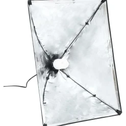 Valokuvastudiosarja softbox-valot ja taustakankaat