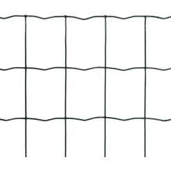 Verkkoaita teräs silmäkoko 76x63mm 25x0.8m vihreä