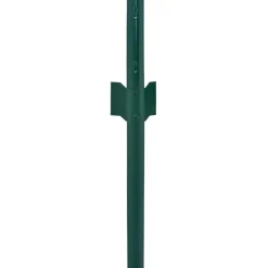 Verkkoaita tolpilla teräs 25x1m silmäkoko 25mm vihreä
