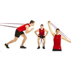 Voimakuminauha Gymstick Power Band Light punainen