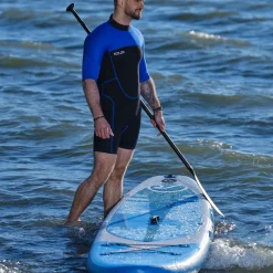 2x SUP-lautasetti Deep Sea Kayak Pro ilmatäytteinen 300 cm 15 PSI sininen